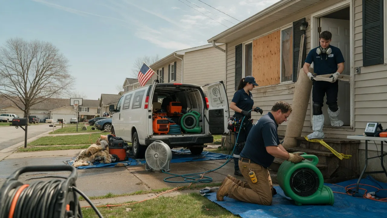 Water Damage Restoration in River Pines, CA near me